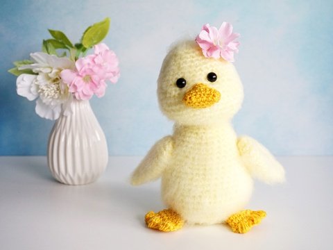 Häkelanleitung Ente Polly - PDF Datei