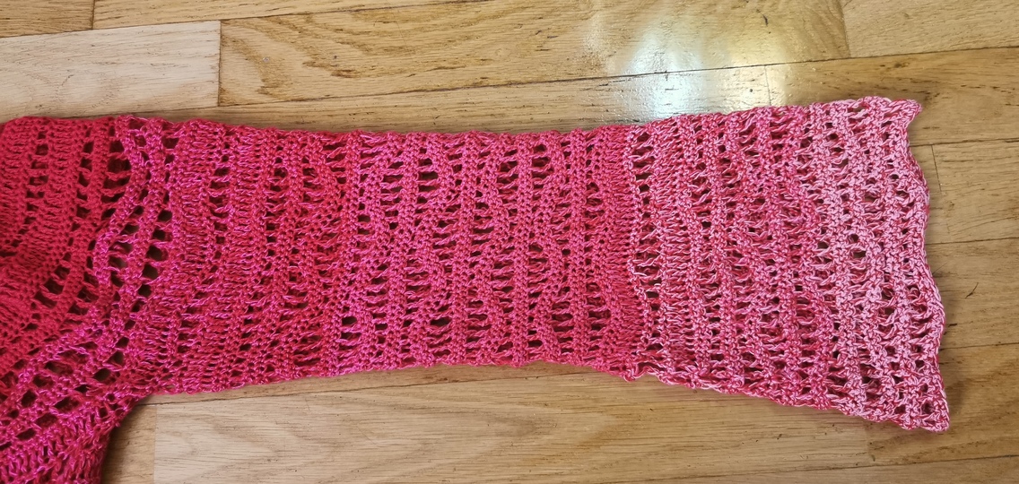 Tunika/Shirt/Kleid Strawberry Fields, Häkelanleitung