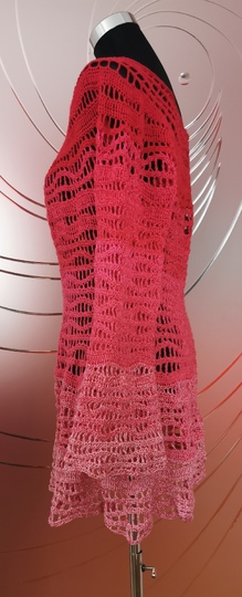 Tunika/Shirt/Kleid Strawberry Fields, Häkelanleitung