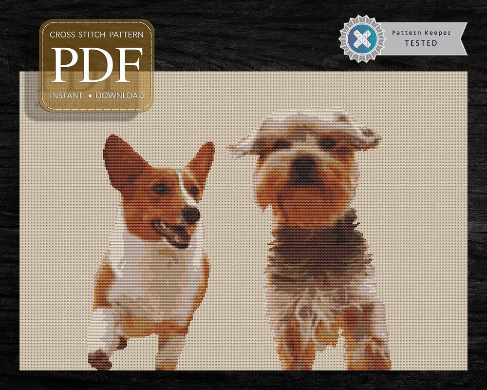 Racing Dogs > Cross Stitch Pattern PDF