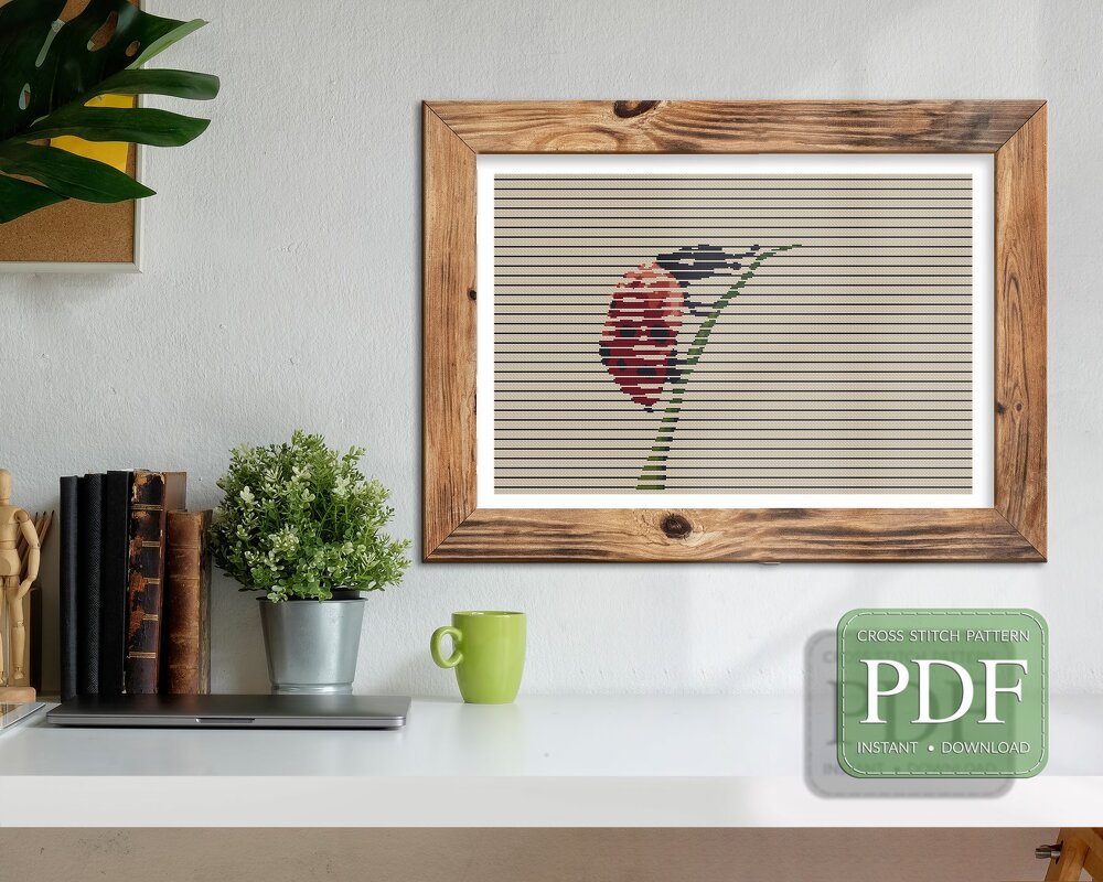 Ladybug > Cross Stitch Pattern PDF - Image 4