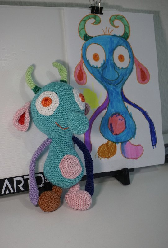 Crochet Pattern  Monster Freddy!