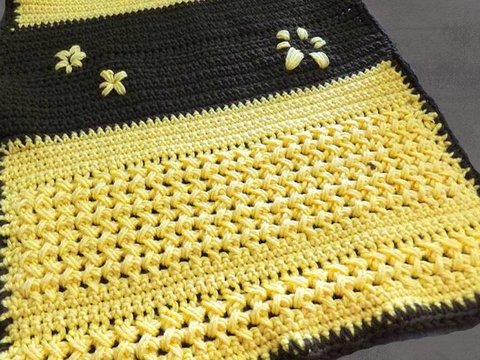 kleine Tischdecke - PlatzSet zum Häkeln - einfache Grundlagen