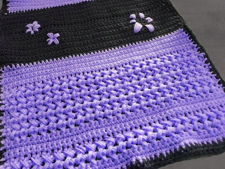 kleine Tischdecke - PlatzSet zum Häkeln - einfache Grundlagen