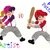 Baseball player Crochet Pattern Applique