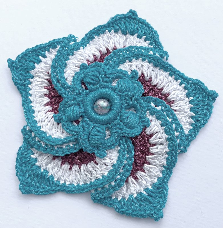 ✽ Gedrehte Blume ✽ im 3-D Look - Bild 7