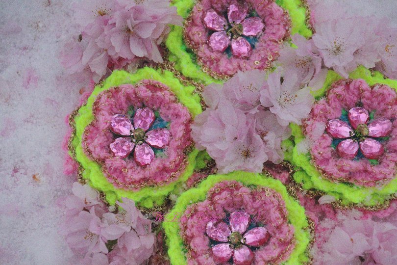 Häkel Anleitung Blüte Elfengarten