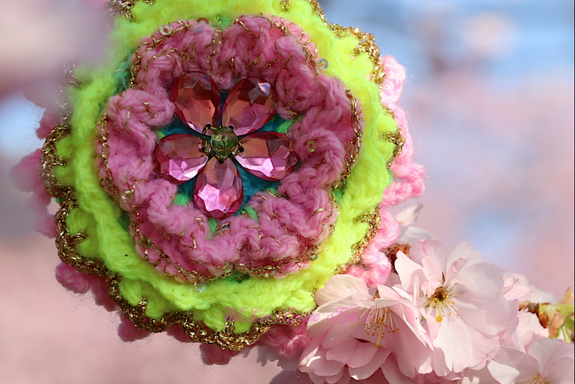 Häkel Anleitung Blüte Elfengarten