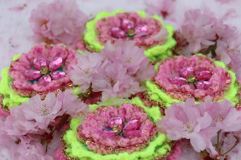 Häkel Anleitung Blüte Elfengarten