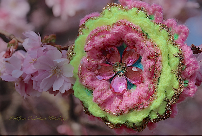 Häkel Anleitung Blüte Elfengarten