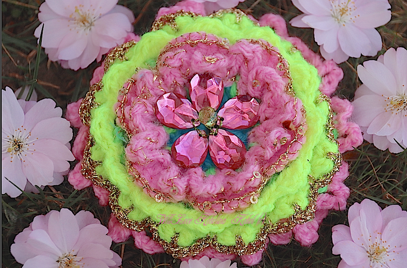 Häkel Anleitung Blüte Elfengarten