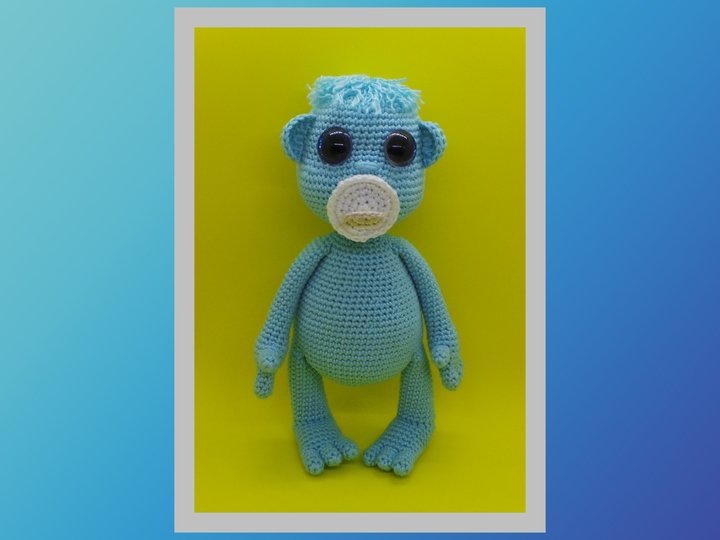 Häkelanleitung Monsterbaby Milo