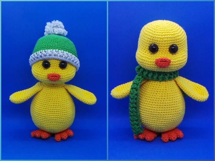 Häkelanleitung Küken Kiki