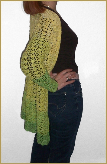 Häkelanleitung Sommerjacke Feenzauber, alle Größen in RVO