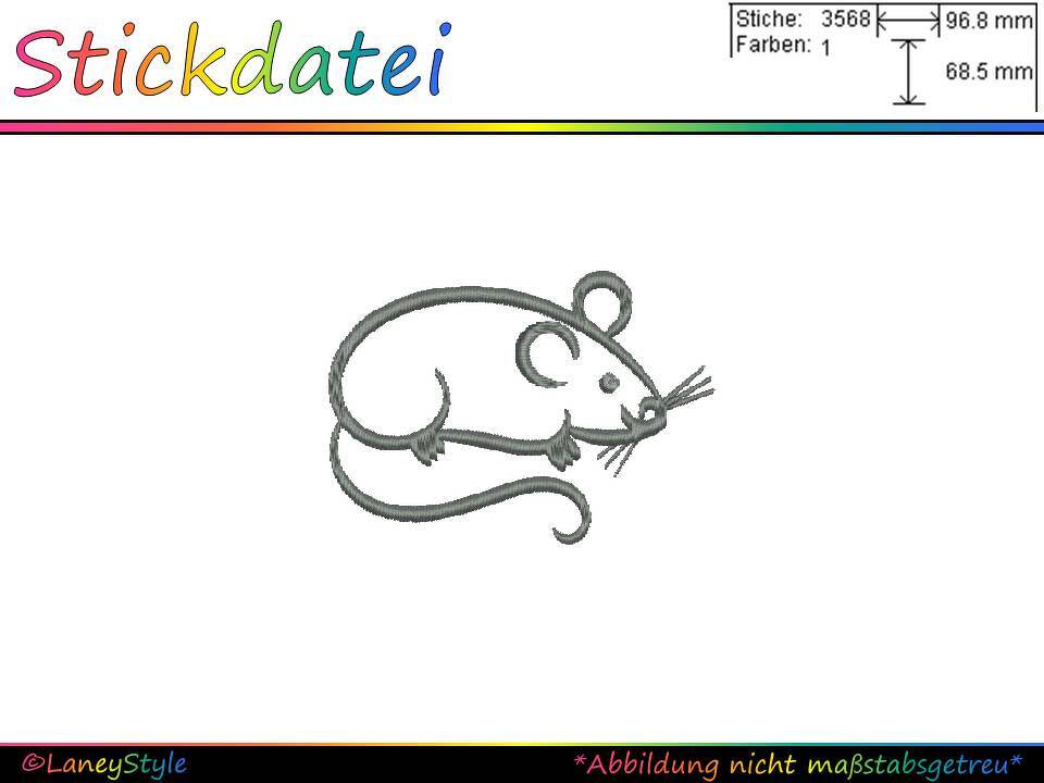 Stickdatei "Maus"