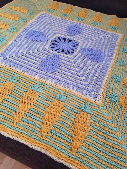 Häkelanleitung Mitteldecke 