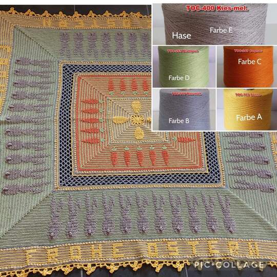 Häkelanleitung Mitteldecke 