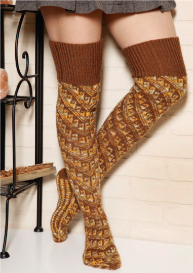 Socken - Kunst am Bein