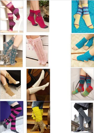 Socken - Kunst am Bein