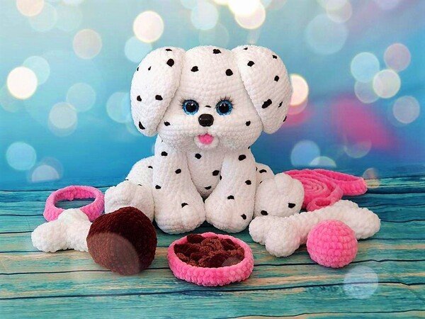 Dog accessories for Peggy Dots and her friends