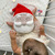 Plush pillow Christmas Santa EASY Amigurumi Crochet Pattern (PDF file).