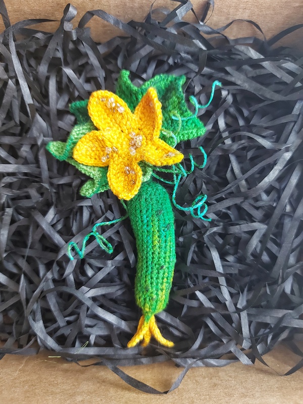 Brooch Cucumber Crochet Pattern - Image 2