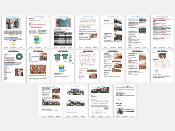 Tunika, Shirt, RVO, alle Größen, häkeln, "Frühlingsduft"