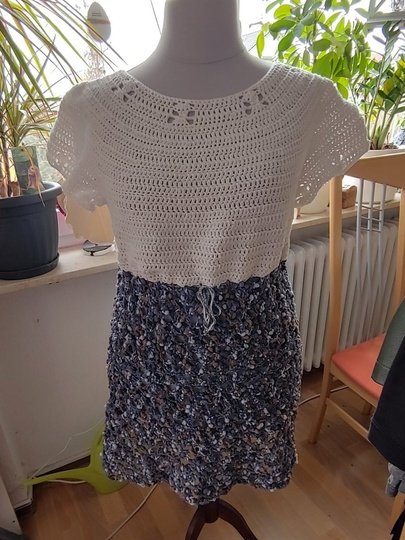 Tunika, Shirt, RVO, alle Größen, häkeln, "Frühlingsduft"