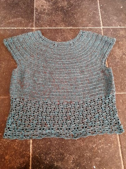 Tunika, Shirt, RVO, alle Größen, häkeln, "Frühlingsduft"