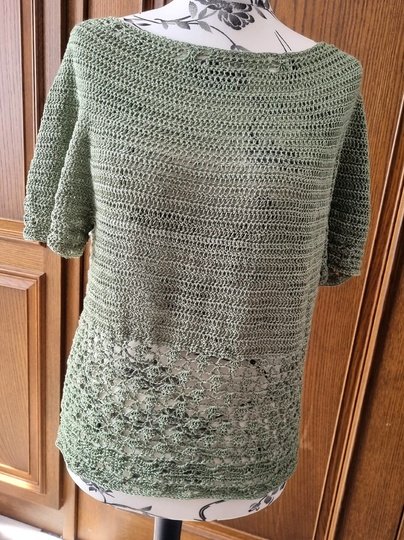 Tunika, Shirt, RVO, alle Größen, häkeln, "Frühlingsduft"