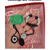 Stethoscope and Tonometer brooch crochet Pattern