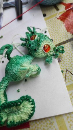Crochet Sea dragon pattern