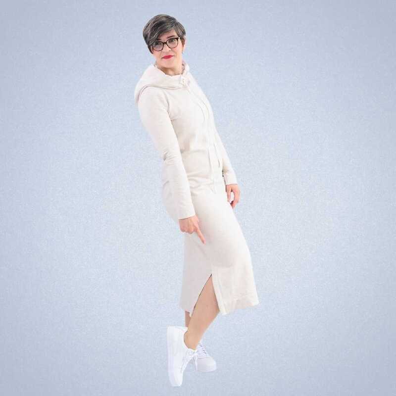 Sweatkleid Vicky Gr. 34-54 Schnittmuster