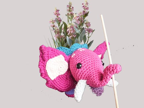 Geschenkidee Elefant - zum Muttertag oder Geburtstag