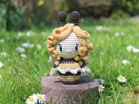 Häkelanleitung Bienenmädchen Johanna