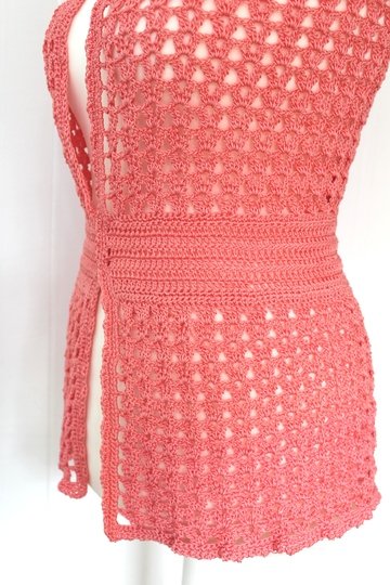 Häkelanleitung Sommer Cardigan "Anita", Größe M, für Fortgeschrittene