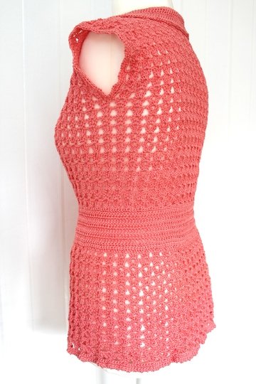 Häkelanleitung Sommer Cardigan "Anita", Größe M, für Fortgeschrittene