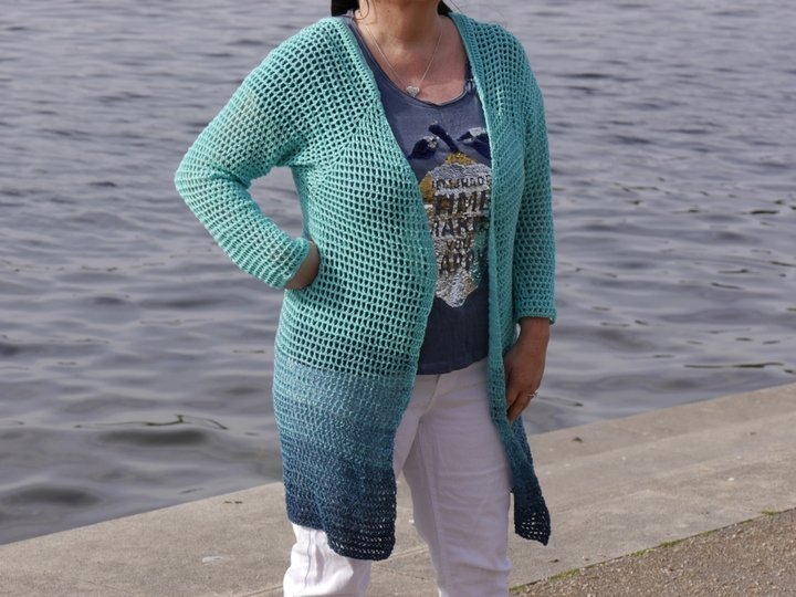 Häkelanleitung RVO Statement Shirt/Jacke in 4 Varianten