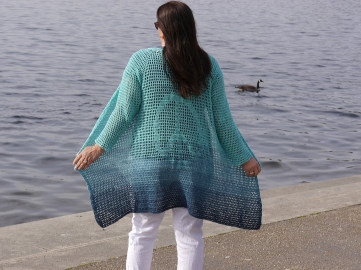 Häkelanleitung RVO Statement Shirt/Jacke in 4 Varianten