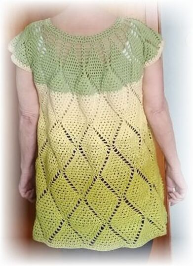 Häkelanleitung Tunika, Shirt Scarlet