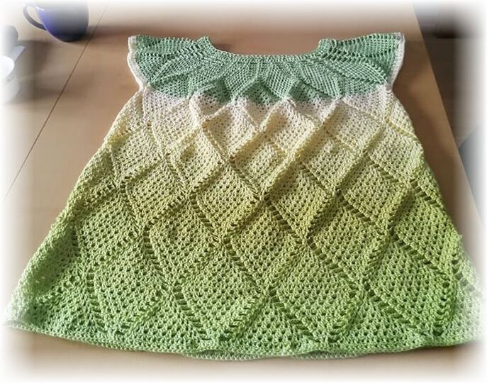 Häkelanleitung Tunika, Shirt Scarlet