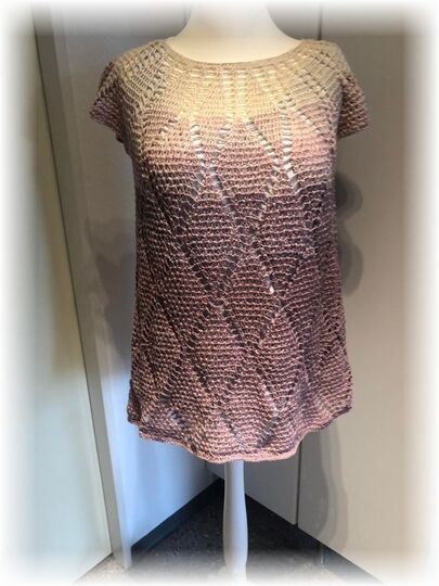 Häkelanleitung Tunika, Shirt Scarlet