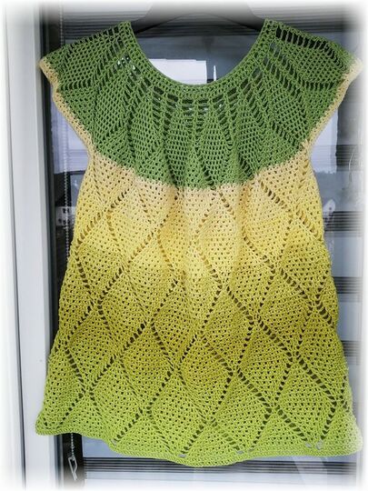 Häkelanleitung Tunika, Shirt Scarlet