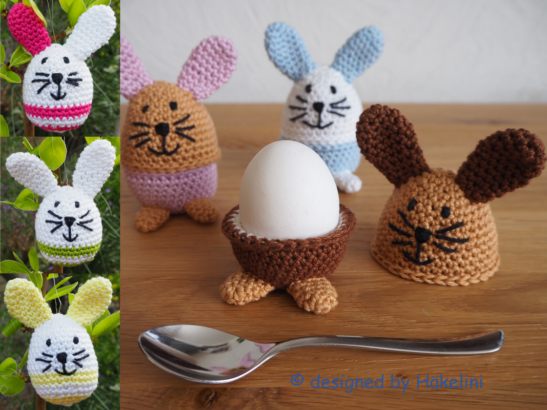 Hasen-Aufhänger oder Hasen-Eierbecher - 2 in 1 Anleitung - Bild 2