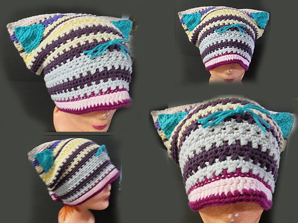 Mütze - Katzenmütze - Miau - Bild 3