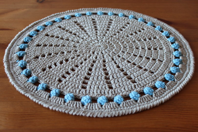 "versteckte Ostereier" Platzdeckchen häkeln PDF-Anleitung