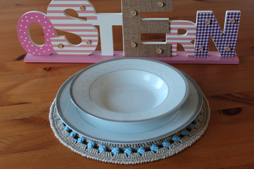 "versteckte Ostereier" Platzdeckchen häkeln PDF-Anleitung