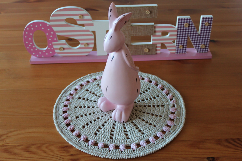 "versteckte Ostereier" Platzdeckchen häkeln PDF-Anleitung