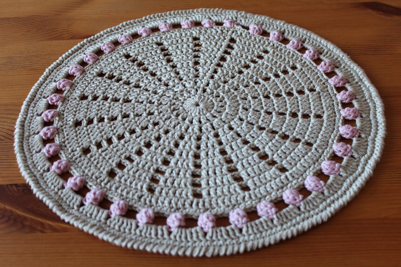 "versteckte Ostereier" Platzdeckchen häkeln PDF-Anleitung