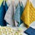 Dishcloth "Scandi", 5 easy patterns to knit